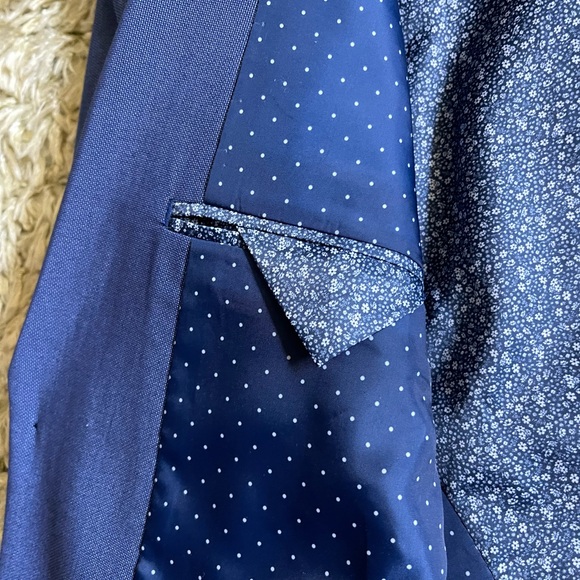 Men’s Blue Hudson’s Bay Blazer Jacket - Picture 4 of 10